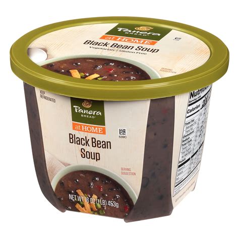 panera bread black bean soup